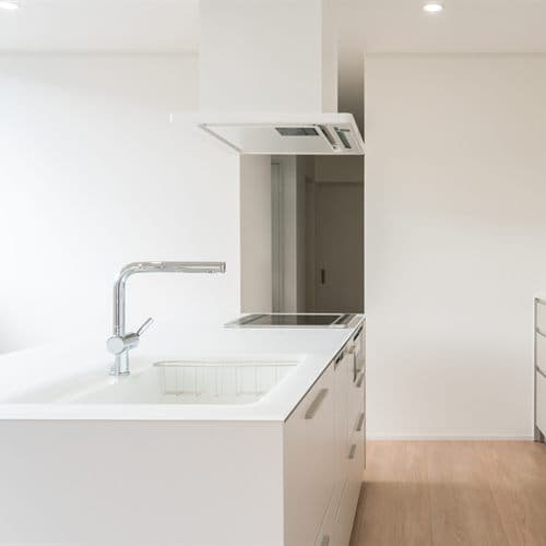 Cocina reformada en una vivienda de Vilagarcía de Arousa